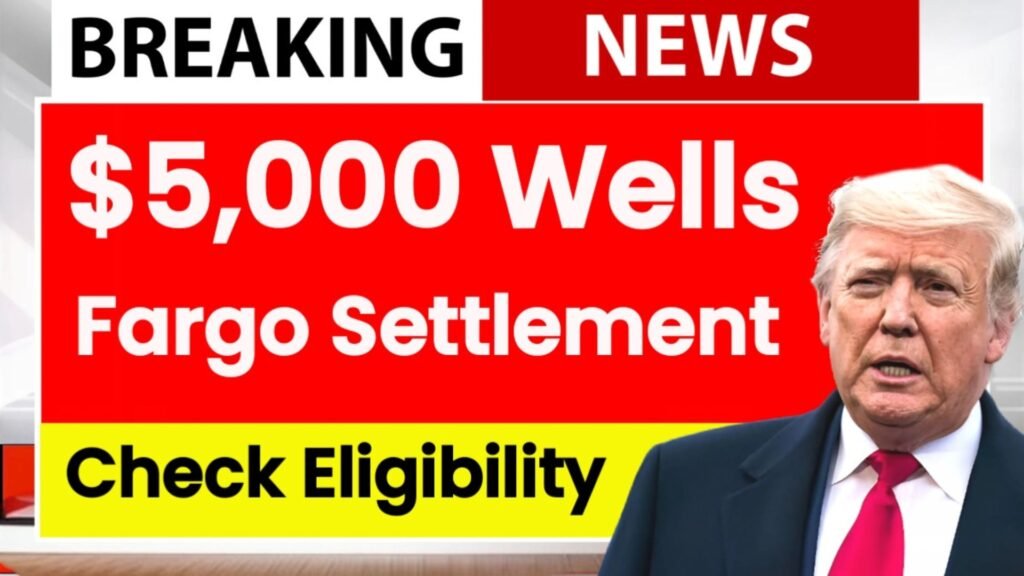 $5000 Wells Fargo Settlement 2025 Update: Eligibility Check & Quick Payout Guide Before Deadline