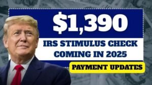 IRS Approves $1390 Stimulus Check for November 2025 – Eligibility Guide