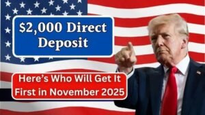 IRS Confirms $2000 Direct Deposit Payments For November 2025 — Check