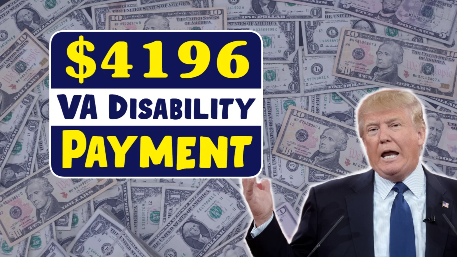 $4196 VA Disability Payment August 2025
