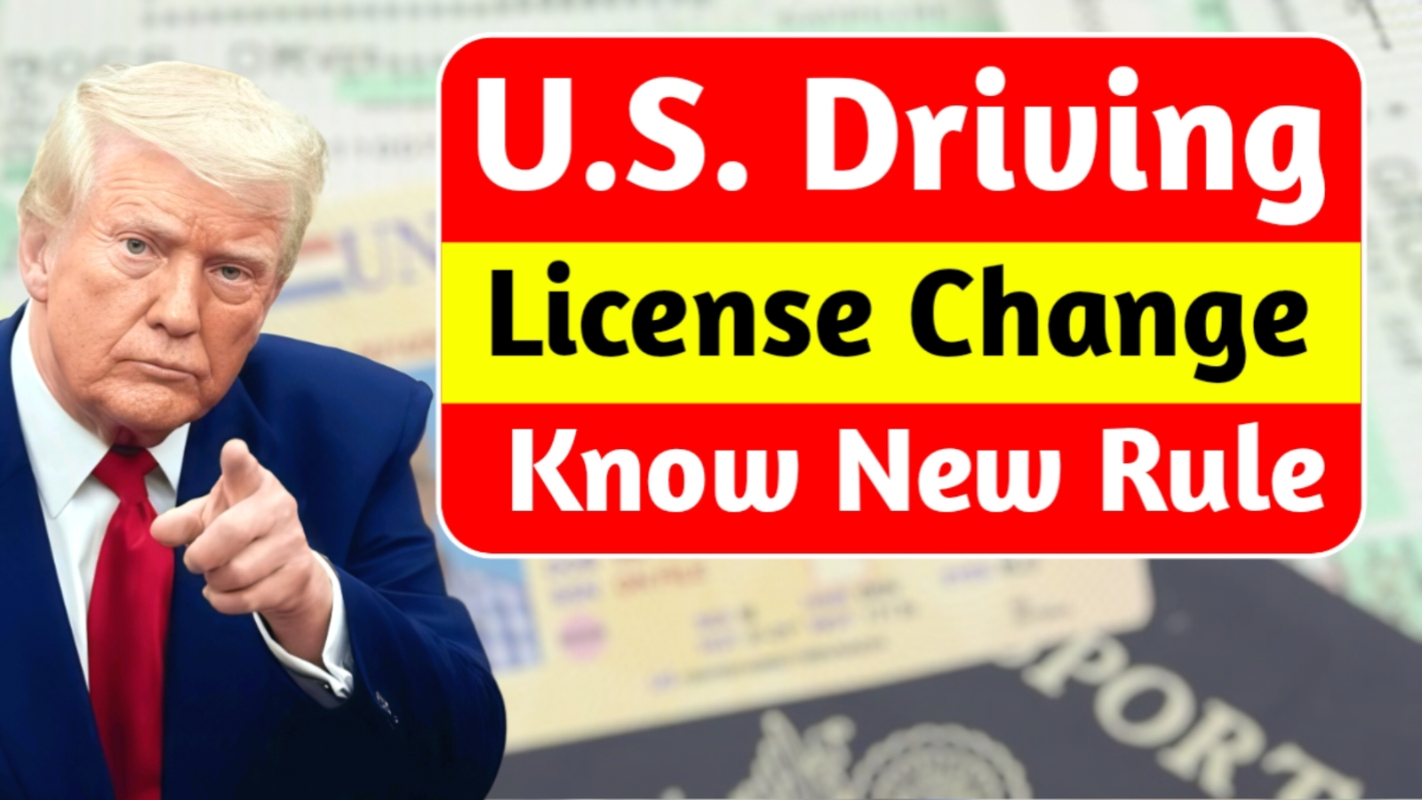 US Driving License Rule Changes 2025