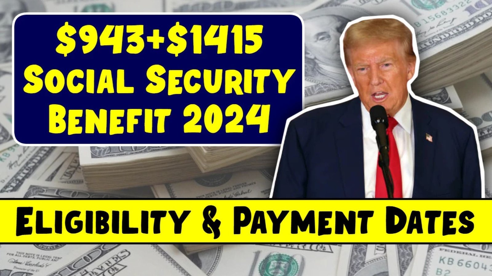 $943+$1415 Social Security Benefit 2025: Check Eligibility & Payment Dates