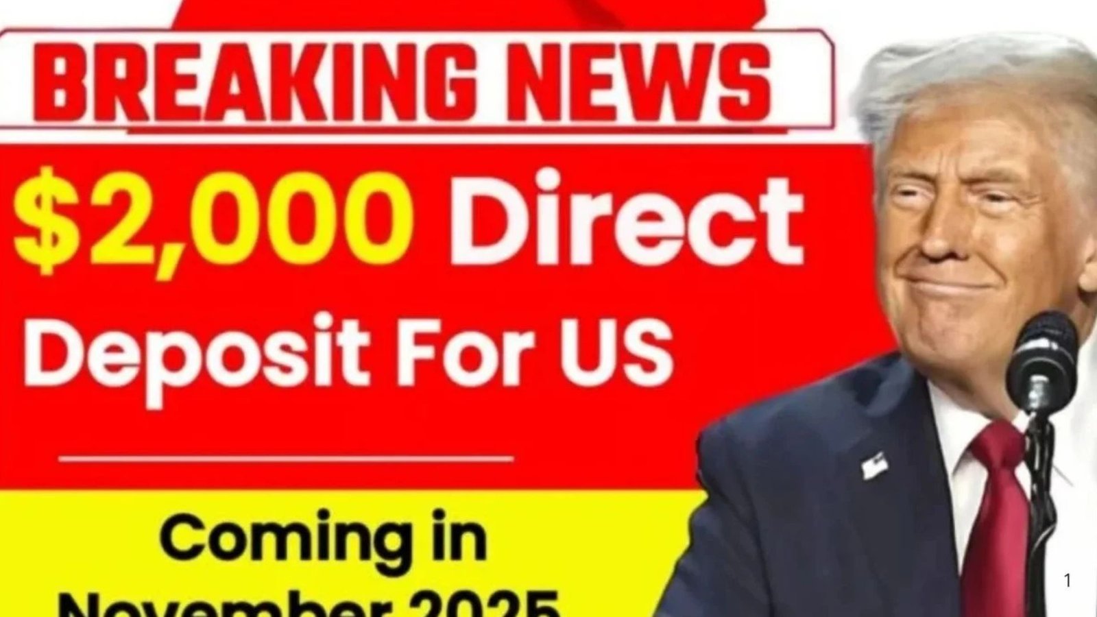 $2,000 Direct Deposit Rumors for November 2025: The Truth, Who Might Qualify, and How to Prepare