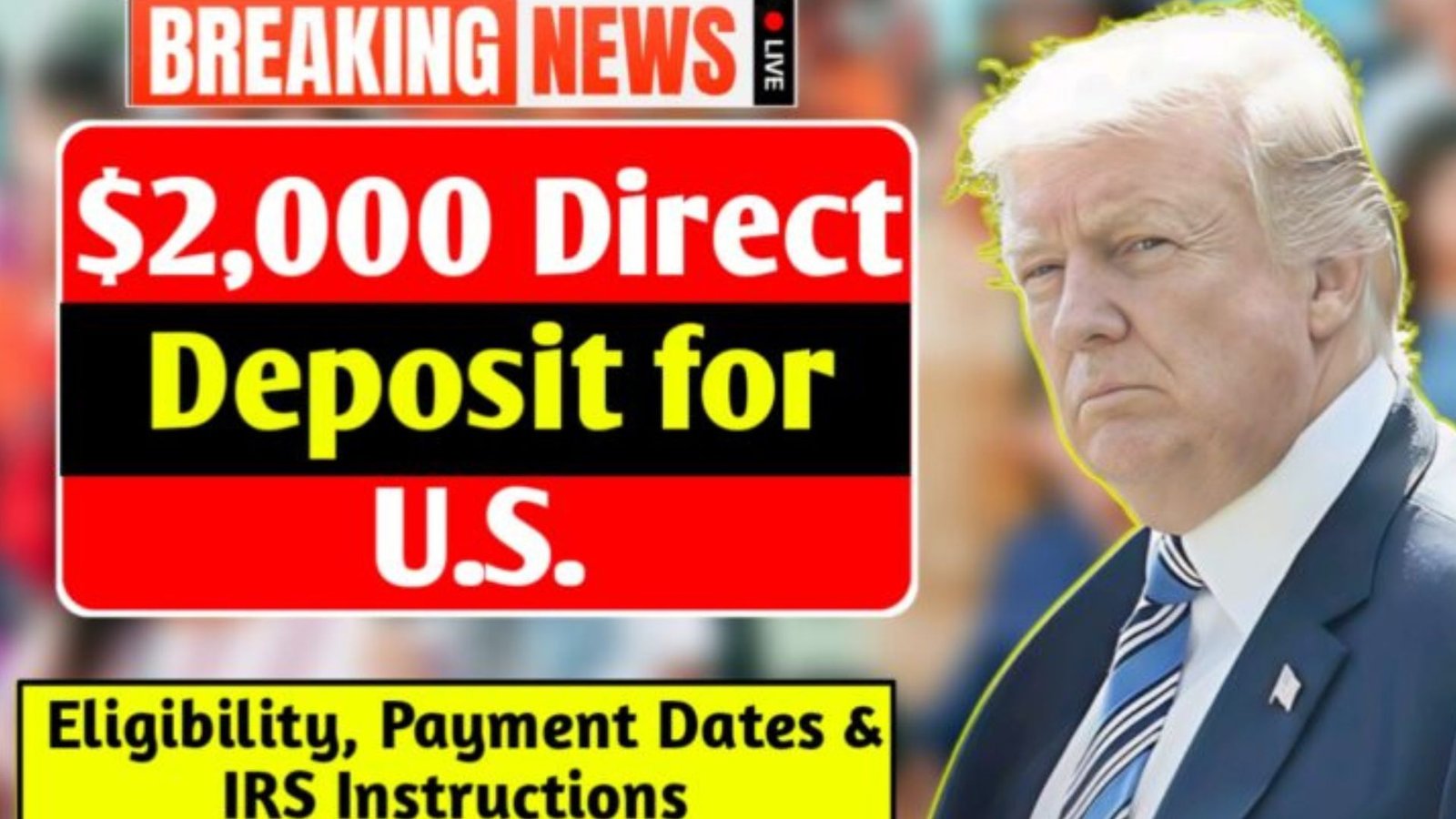 $2,000 Stimulus Check 2025 Update: Is the Tariff Dividend Coming Soon? Facts, Eligibility, and What to Expect