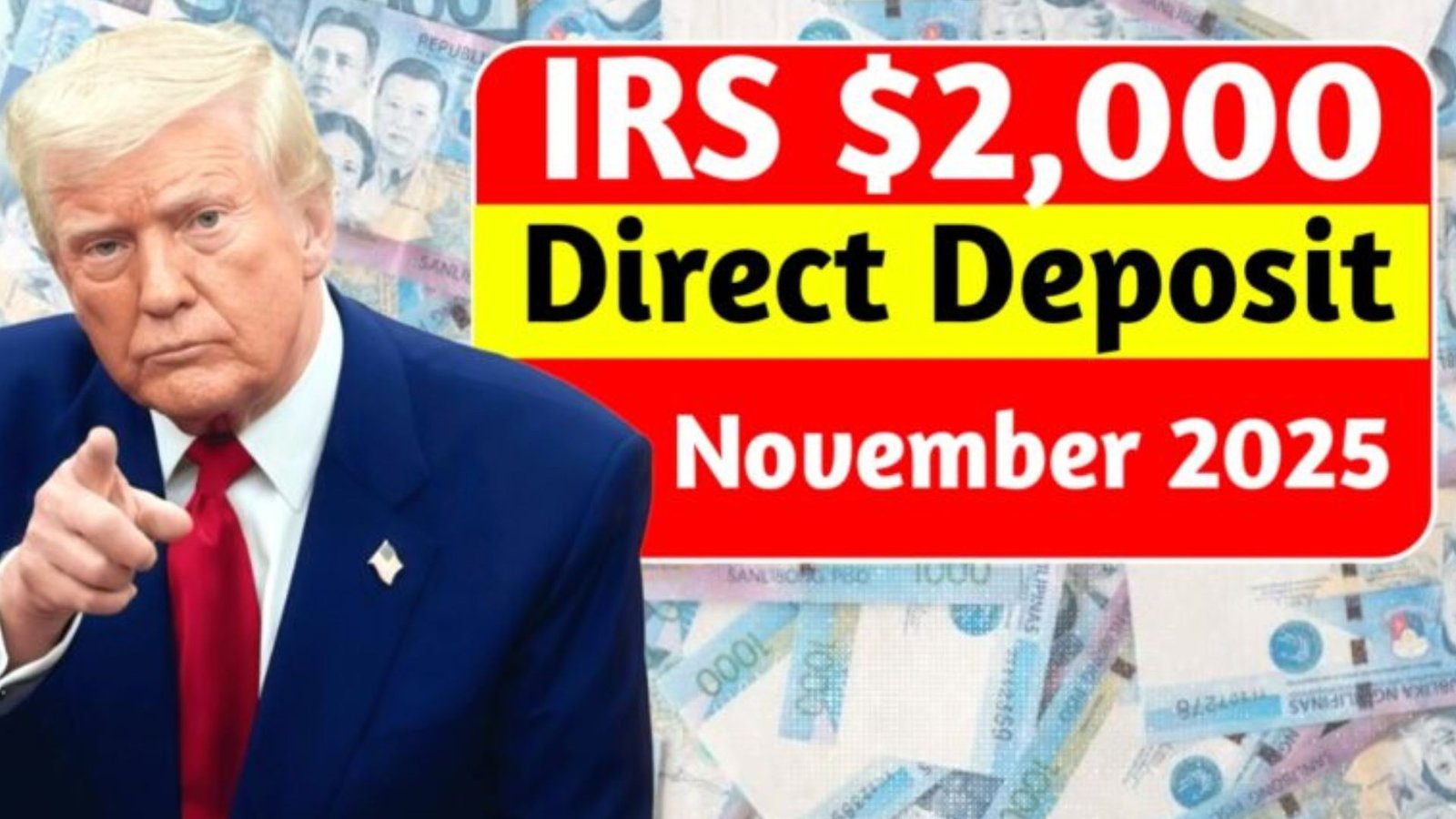 IRS Greenlights $2,000 Direct Deposit for November 2025: Easy Eligibility Check, Key Dates, and Complete Guide