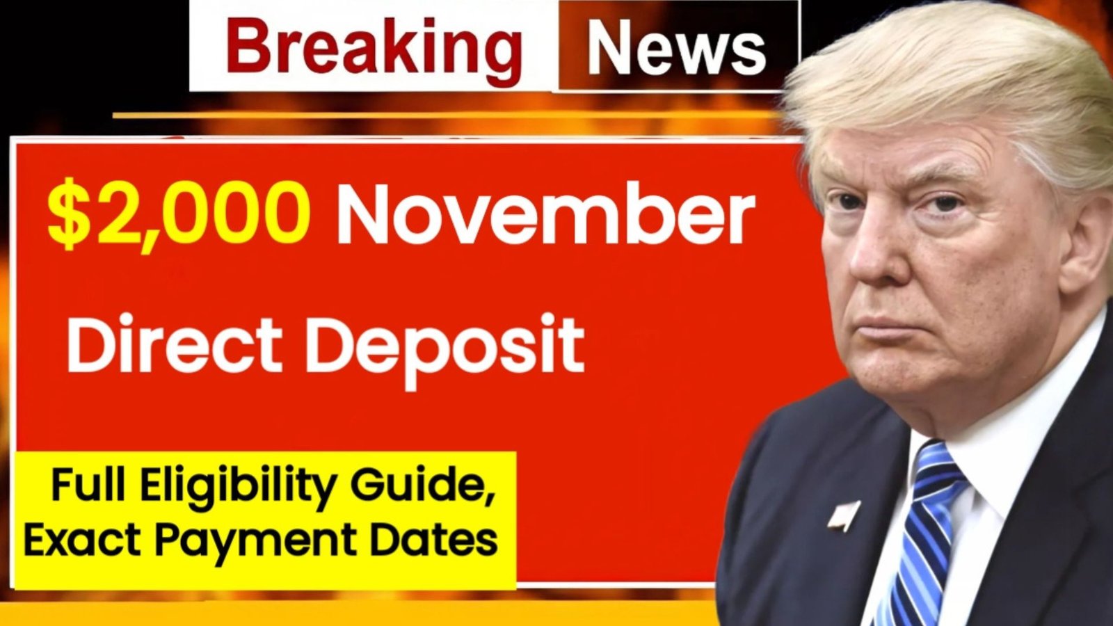 $2,000 November 2025 Direct Deposit: Full Eligibility Guide, Exact Payment Dates & Simple IRS Rules for U.S. Citizens